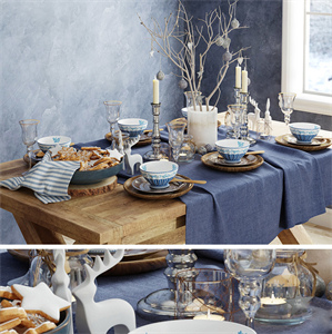 Festive table setting